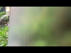 กระจกแกะสลักด้วยกรดนิรภัย White Jade Kylin สำหรับฉากกั้นภายในเฟอร์นิเจอร์โต๊ะ